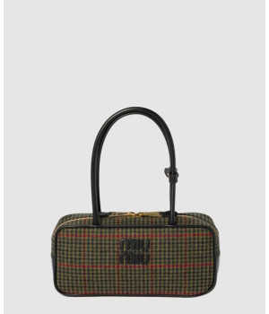 미우미우 아르카디 타탄 숄더백 5BB148