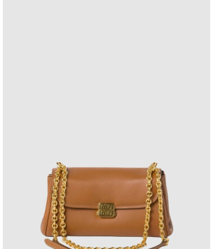 미우미우 레더 숄더백 5BD266