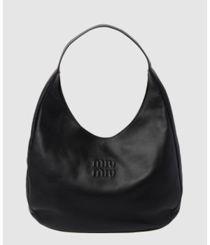 미우미우 가죽 호보백 5BC155