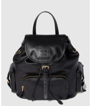 미우미우 멀티포켓 레더 백팩 5BZ042
