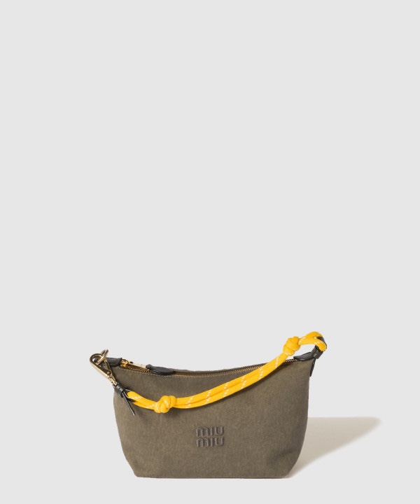 미우미우 개버딘 파우치 5NE841