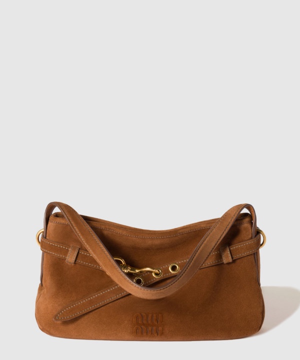 미우미우 스웨이드 아방뛰르백 5BC182