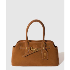 미우미우 아방뛰르 스웨이드 레더 백 5BG310