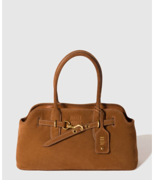 미우미우 아방뛰르 스웨이드 레더 백 5BG310