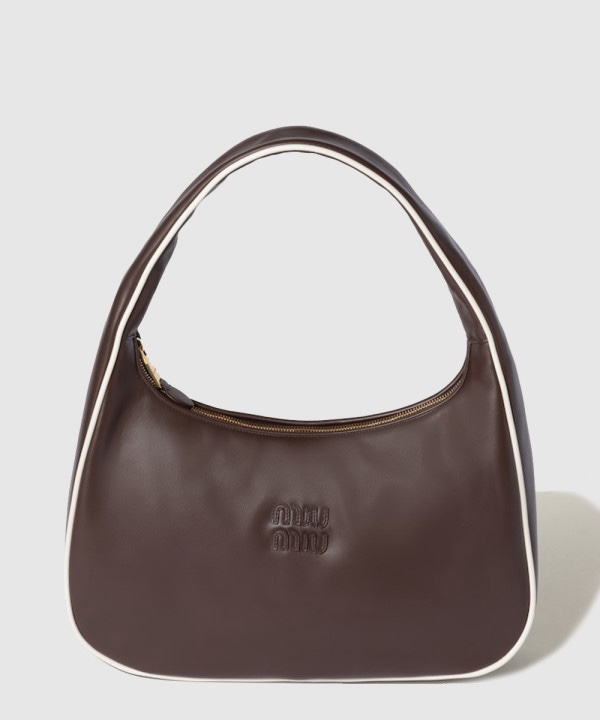 미우미우 완더 파이핑 호보백 5BC183