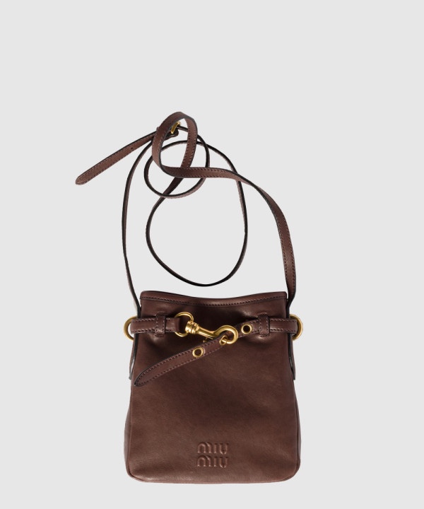 미우미우 나파 레더 파우치 5NR461