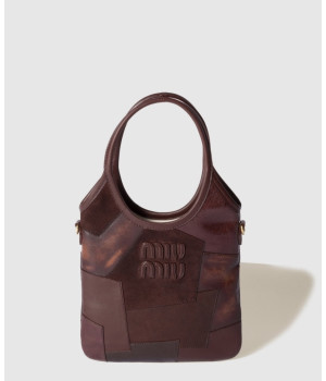 미우미우 아이비 패치워크 토트백 5BA281