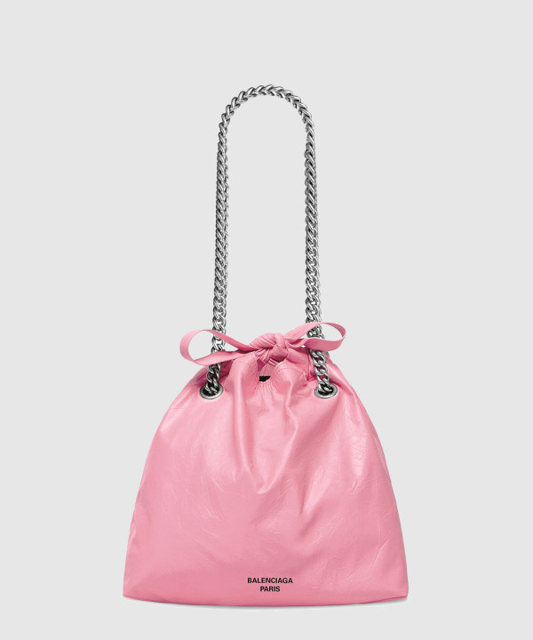 발렌시아가 크러쉬 스몰 토트 숄더백 742942