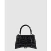 발렌시아가 아워글래스 XS 크로커다일 탑 핸드백 592833