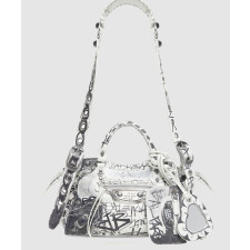 발렌시아가 그래피티 네오 카골 XS 숄더백 700940