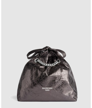 발렌시아가 크러쉬 스몰 토트 숄더백 742942