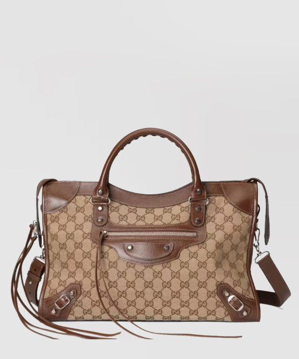 발렌시아가 X 구찌 클래식 네오 시티 토트백 681695