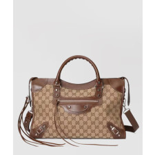 발렌시아가 X 구찌 클래식 네오 시티 토트백 681695