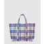 발렌시아가 바베스 체크 쇼퍼백 671409