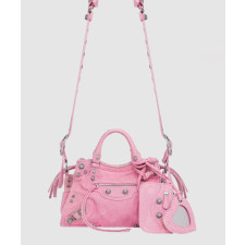 발렌시아가 네오 카골 XS 워시드데님 크리스탈 숄더백 700940