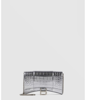 발렌시아가 아워글래스 체인 미니 숄더백 656050