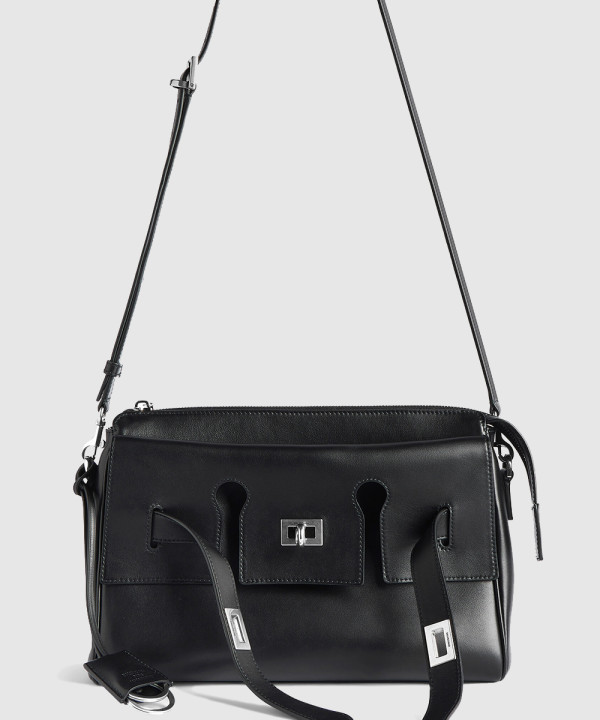 발렌시아가 벨 에어 지퍼 메신저 백 834032