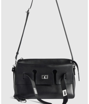 발렌시아가 벨 에어 지퍼 메신저 백 834032