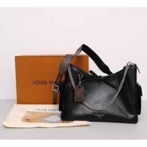 (국내배송) 루이비통 캐리올 다크 레더 숄더백