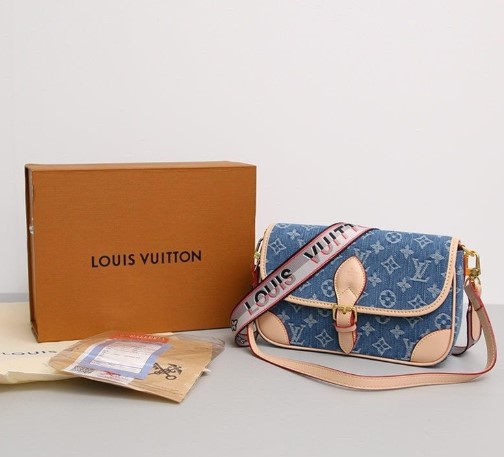 (국내배송) 루이비통 다이앤 모노그램 데님 숄더백