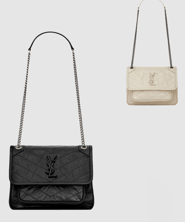 생로랑 니키 베이비 숄더백 633160