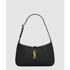 생로랑 LE 5 A 7 패딩 호보 숄더백 763419