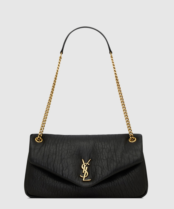 생로랑 그레인 램스킨 칼립소 미디엄백 800916