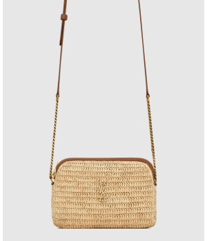 생로랑 가비 라피아 카메라백 774293