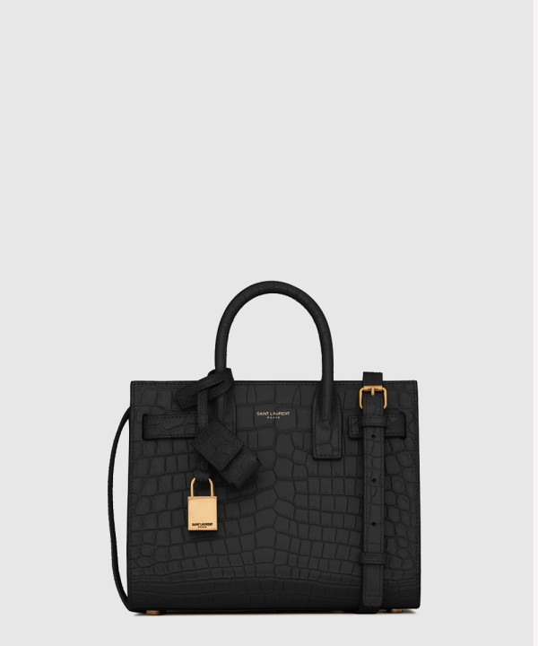 생로랑 크로커다일 삭 드 주르 나노 백 392035