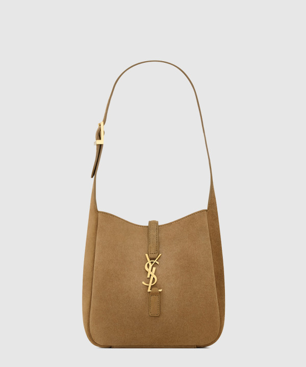 생로랑 스웨이드 LE 5 A 7 베이비 호보 숄더백 809461