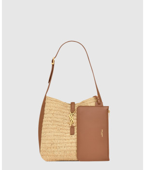 생로랑 라피아 LE 5 A 7 스몰 숄더백 823812