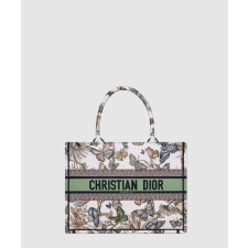 디올 북 토트백 미디움 버터플라이 M1296