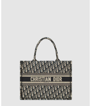 디올 북 토트백 미디움 오블리크 M1296