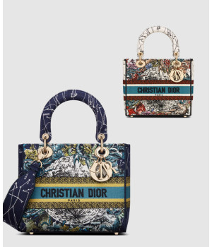 디올 레이디 디 라이트 미디움 별자리 멀티컬러 M0565