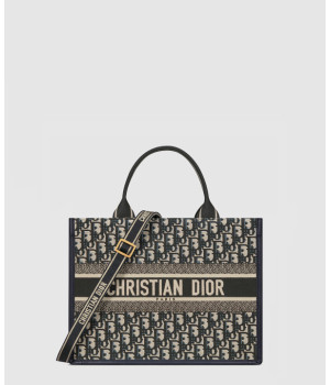 디올 오블리크 북 토트백 미디엄 M1324