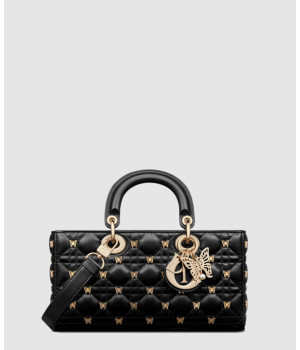 디올 레이디 디조이백 미디움 버터플라이 스터드 M0540