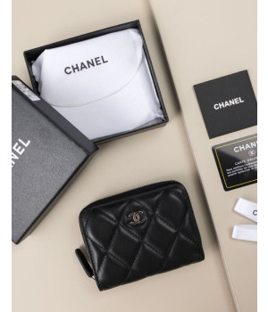 (국내배송) 샤넬 클래식 똑딱이 지퍼 카드지갑