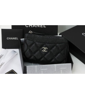 (국내배송) 샤넬 CC로고 클래식 지퍼 카드 지갑