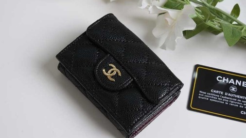 (국내배송) 샤넬 클래식 캐비어 지퍼 플랩월릿