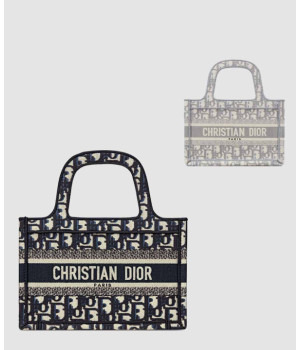 디올 오블리크 미니 북토트백 S5475