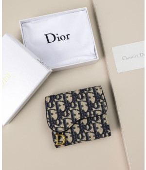 (국내배송) 디올 SADDLE LOTUS 지갑