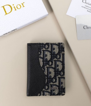 (국내배송) 디올 SADDLE 2단 카드 지갑