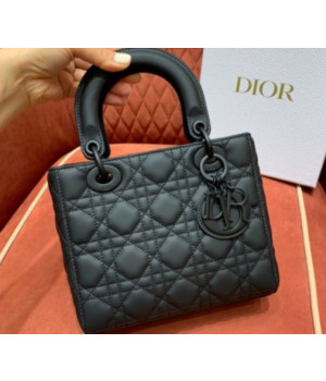 (국내배송) 디올 MY ABC LADY 레이디 매트 블랙 스몰 백