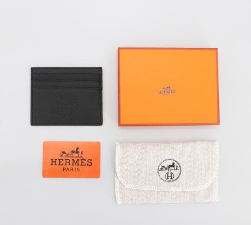 (국내배송) 에르메스 H 펀칭 컴팩트 토고 카드지갑