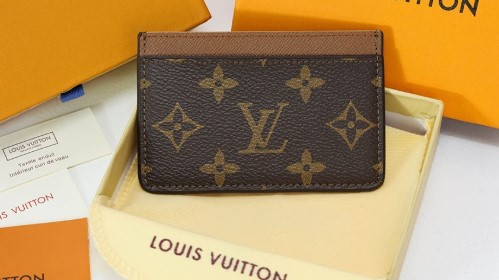 (국내배송) 루이비통 수입 모노그램 카드 홀더 지갑