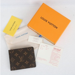 (국내배송) 루이비통 M60895 슬렌더 윌릿 반지갑