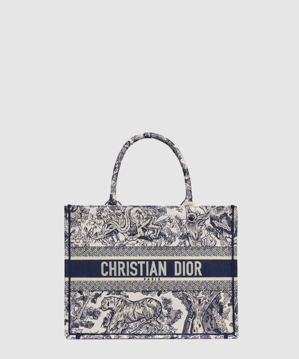 디올 북 토트백 미디엄 트왈 드 주이 M1324