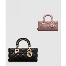 디올 레이디 디조이백 램스킨 스몰 M0613