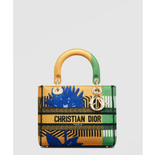 디올 미디움 레이디 디라이트 백 멀티컬러 M0565