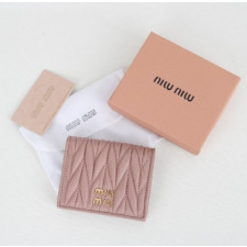 (국내배송) 미우미우 6038 마테라쎄 반지갑